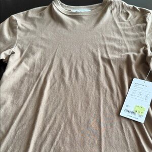 Athleta Soft Crew Tee in Tan